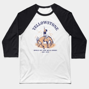 Yellowstone Spirit Of The Wildwest Baseball T-Shirt